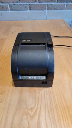 Toast POS Black Kitchen Printer Model TKP300