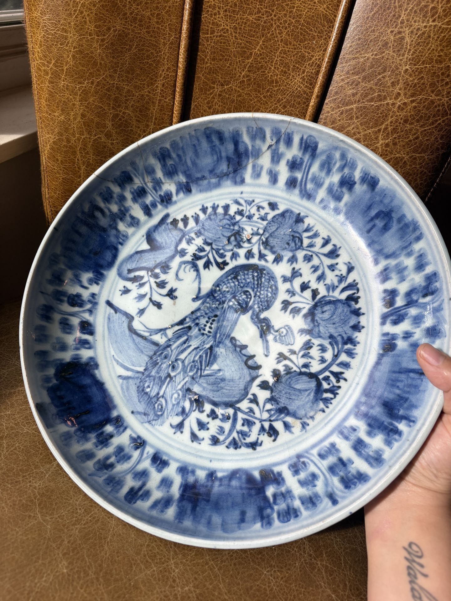 chinese old Large plates from the Ming Dynasty