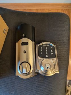 Schlage Camelot Be468zp Electronic deadbolt