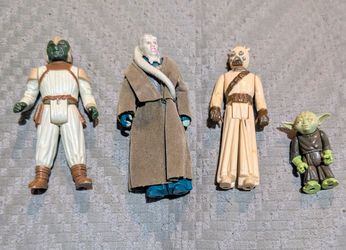 Star wars figures vintage yoda