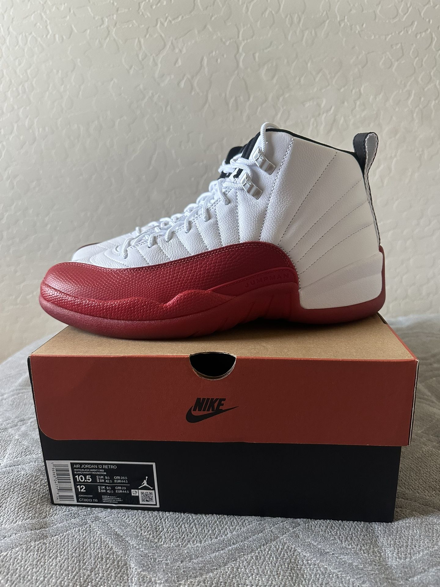 Jordan 12 Cherrys