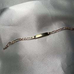 14k Tri Colored Baby Esclava