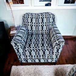 Classic Contemporary Swivel Chairs Gray 