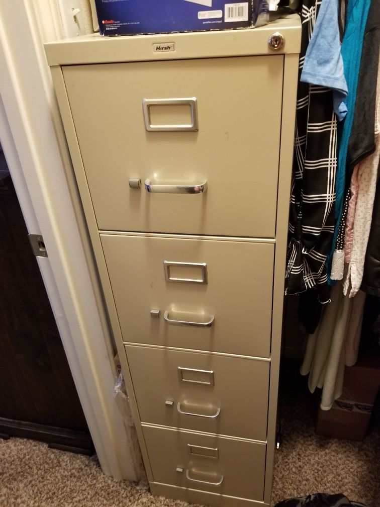 4 Draw file cabinet