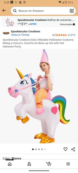 Ride a unicorn puff