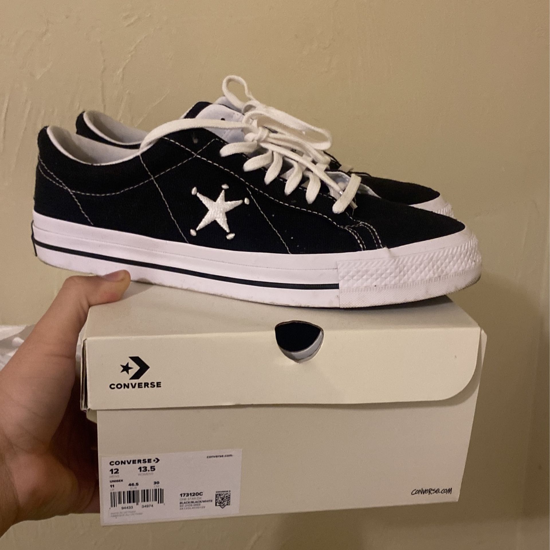 Converse one star Stussy (Worn once)