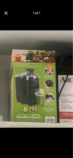 Hamilton beach juicer