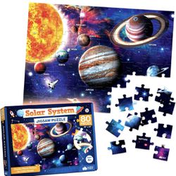 Momo & Nashi Solar System Space Kids Puzzles 