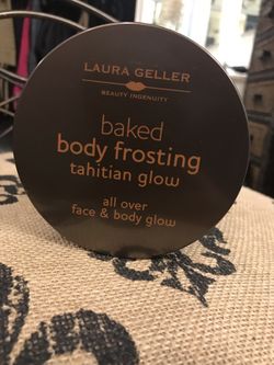New Laura Geller Baked body all over face body glow