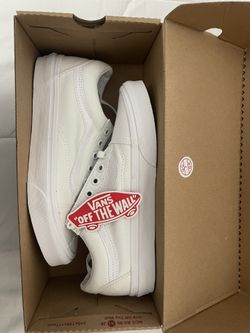 Old Skool White Vans