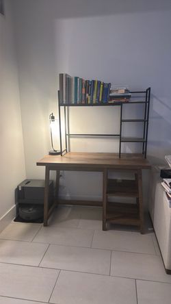 Desk & Hutch
