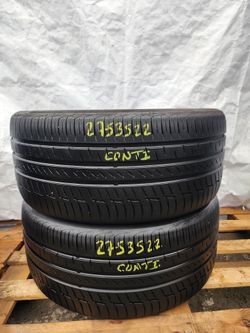 275 35R 22 USED TIRES BRIDGESTONE 2753522 USED TIRES (PAIR) MOUNT BALANCE INCLUDED