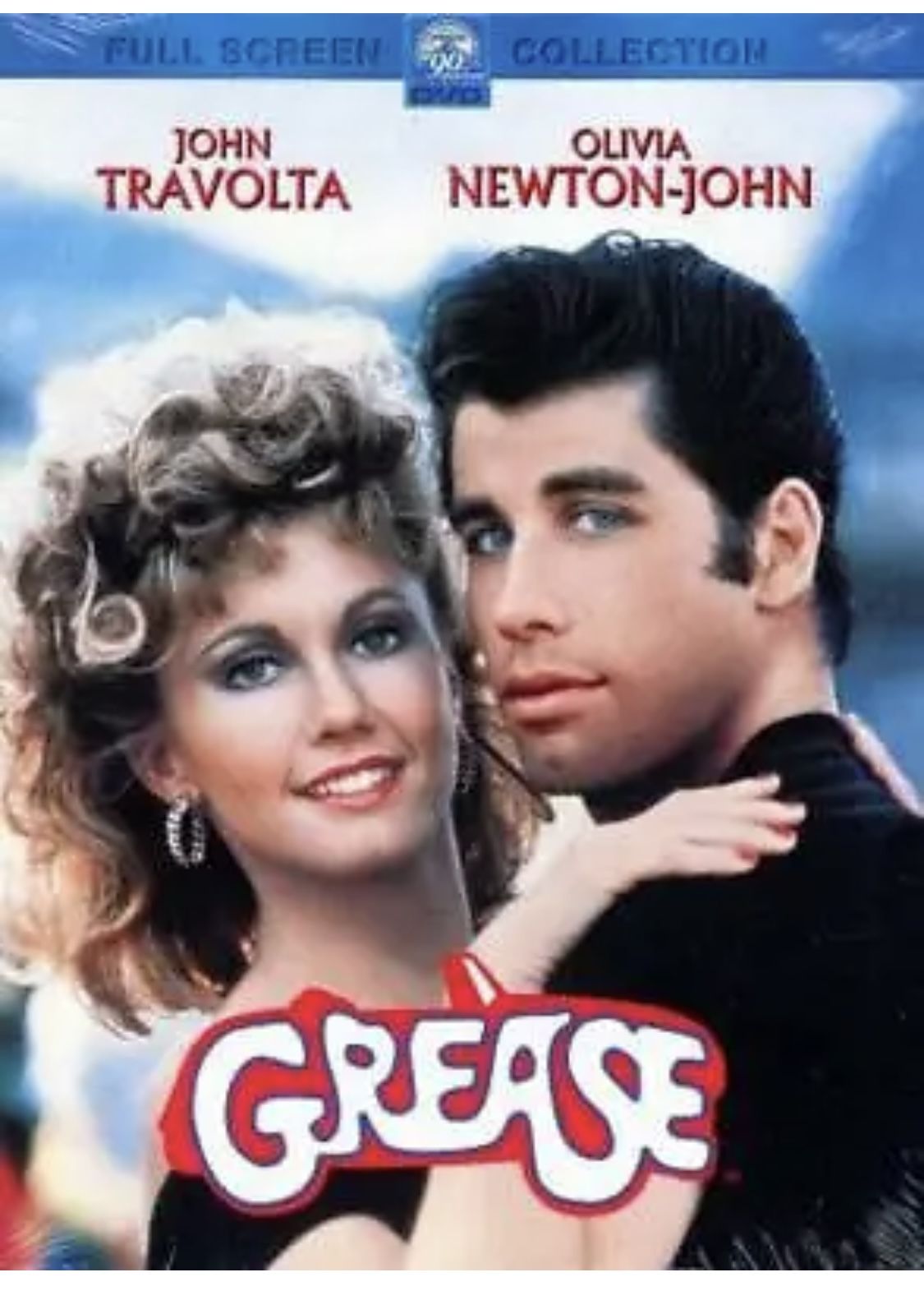 Grease (DVD, 2003, Full Frame) John Travolta & Olivia Newton John - New Sealed
