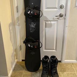 Ride Saturday Snowboard And Accessories 