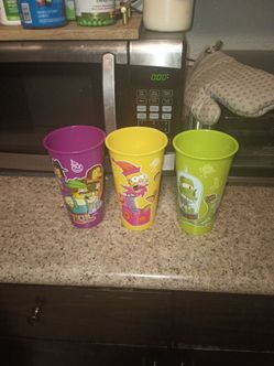Jack in the box Simpson cups