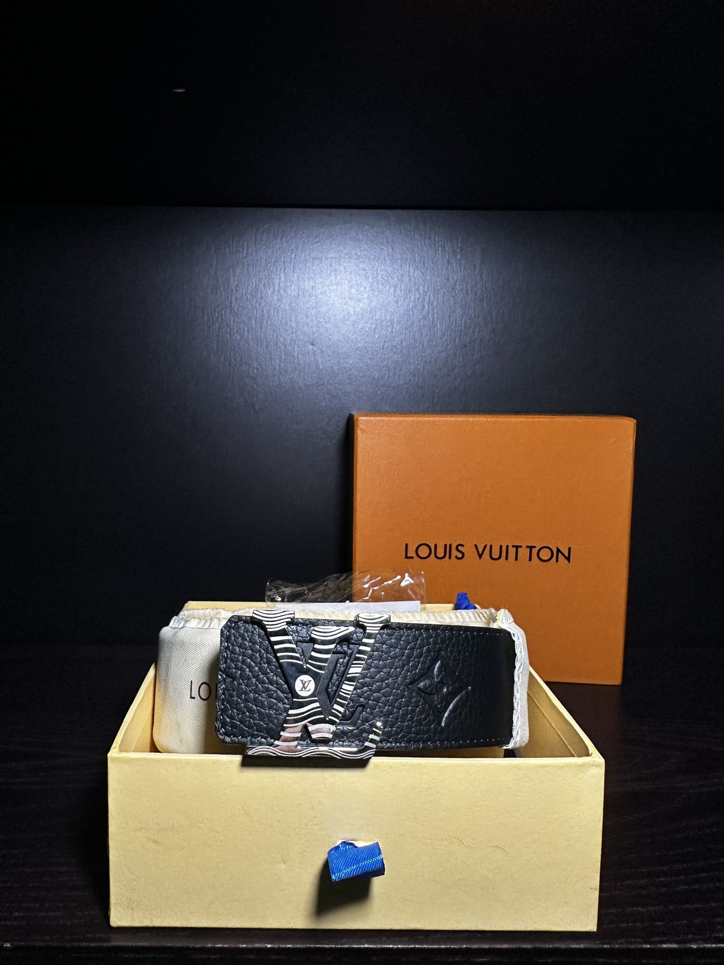 Black LV Belt