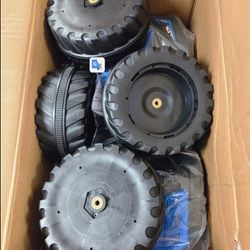 Costway 12V Kids 4-Wheeler ATV Quad Ride On Car w/ LED Lights Music USB Navy  