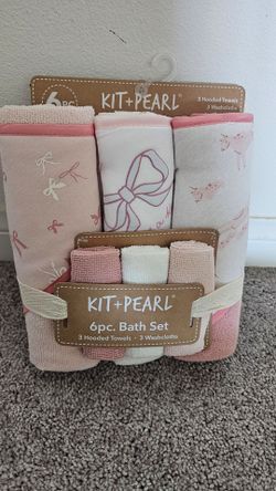 baby girl bath set