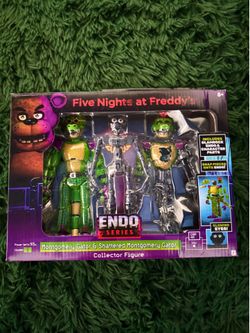 FNAF Jazwares Endo Series Montgomery Gator & Shattered Montgomery Gator