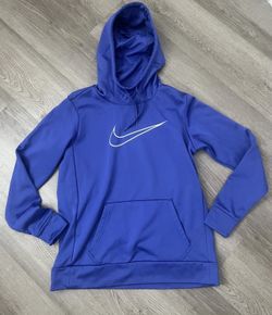 Women’s Nike Dri-Fit Sweater Hoodie Pullover Size Medium Purple