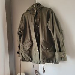 H & M Olive Green Lined Jacket