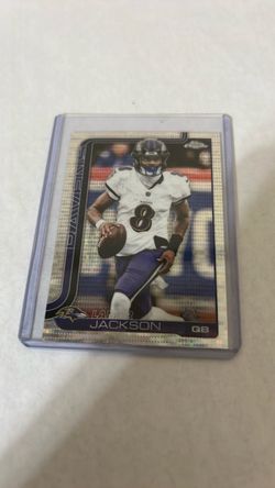 Topps Chrome Pulsar Refractor Card