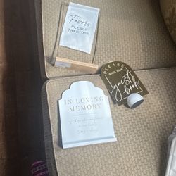 Wedding Signs