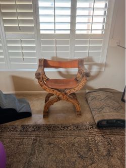 Leather chair