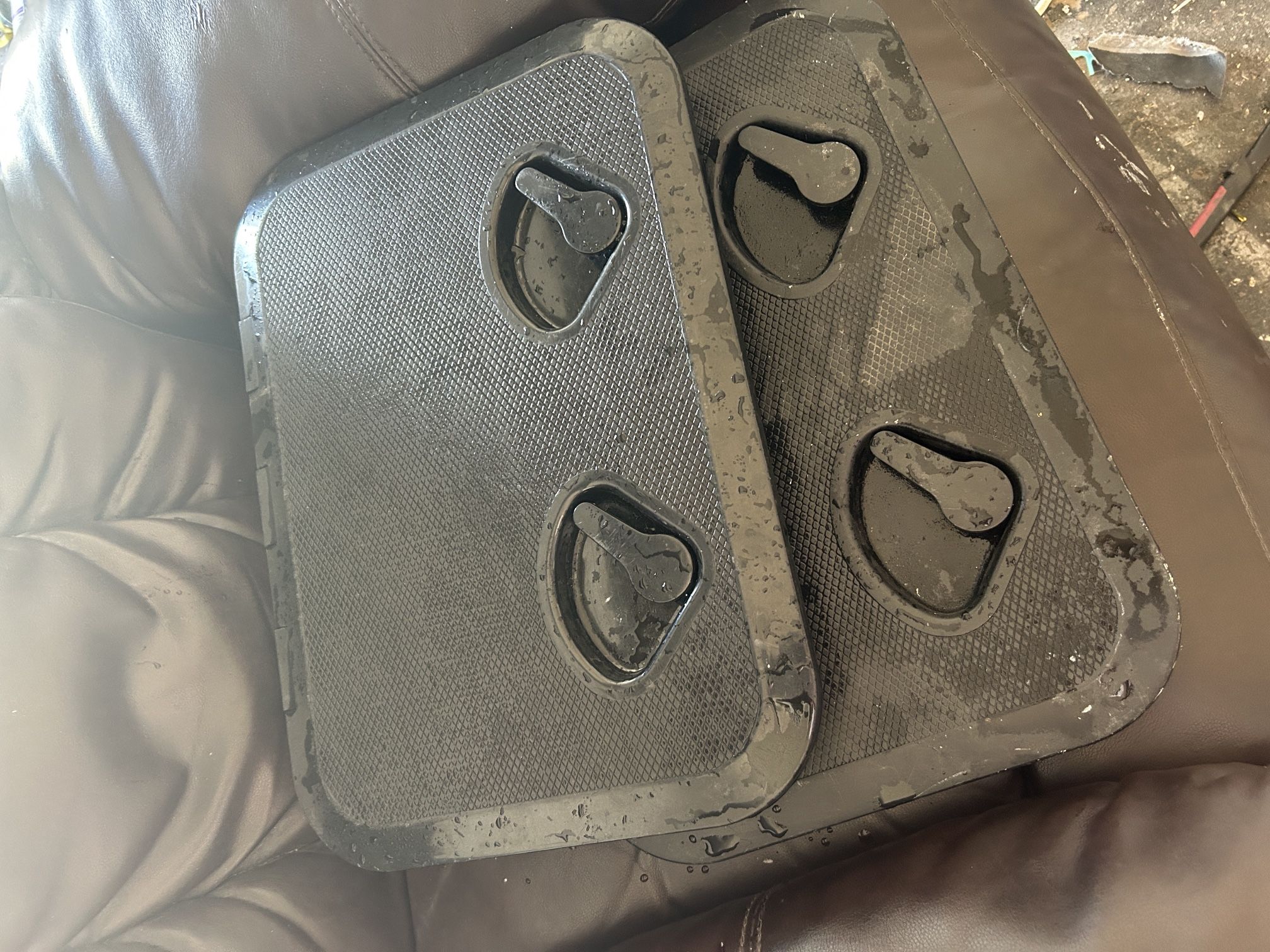 Boat Access Hatch And Lid