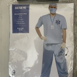 XXL Doctor MD Custome