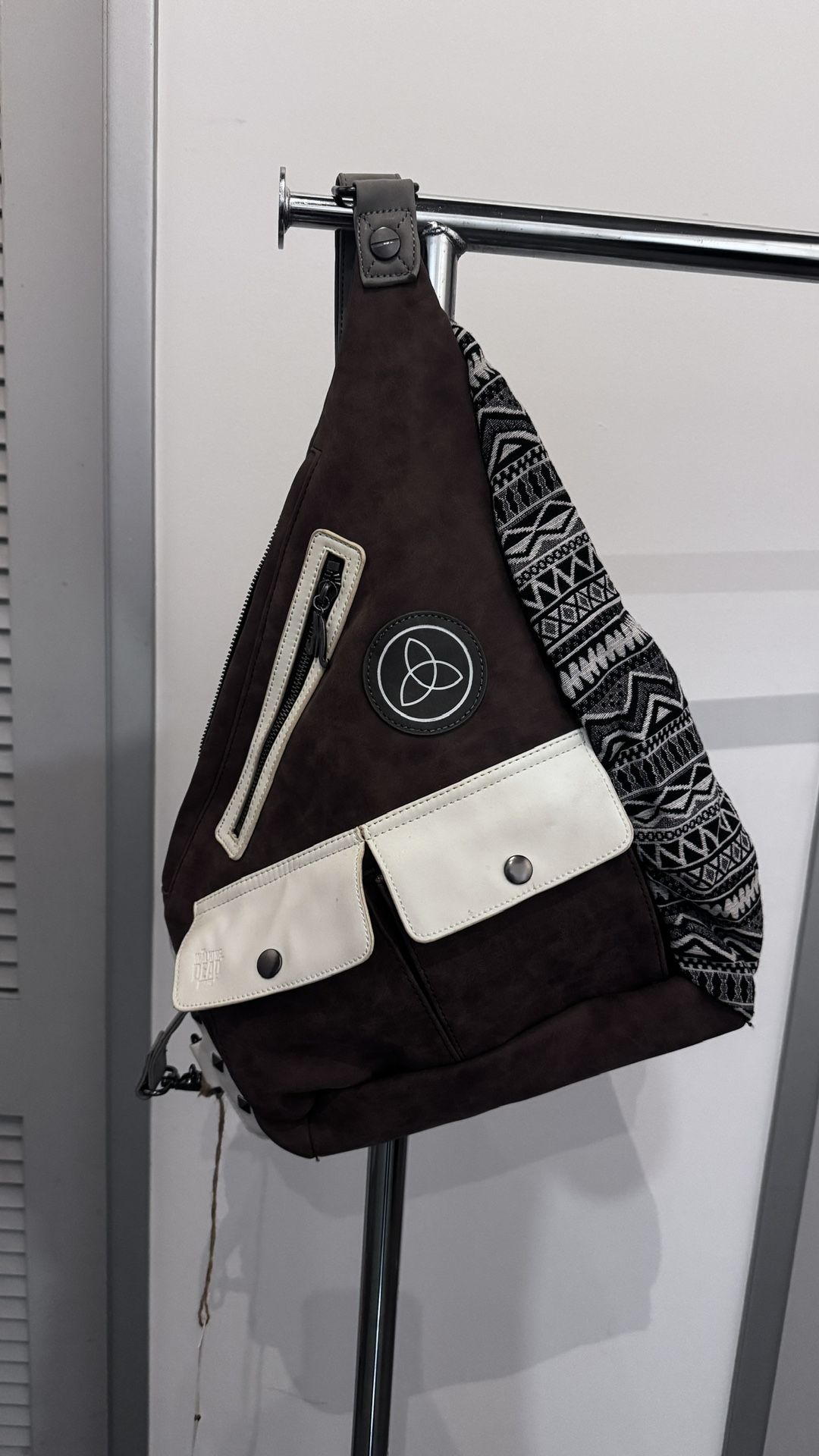 he Walking Dead Michonne Faux Leather Sling Bag