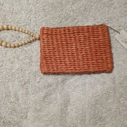 New Day Clutch Woven Purse 