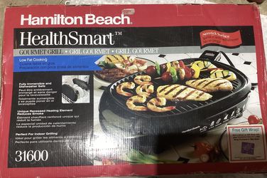 Hamilton Beach Health, Smart, Gourmet Grill.