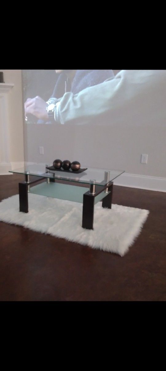 Coffee Table With Decor