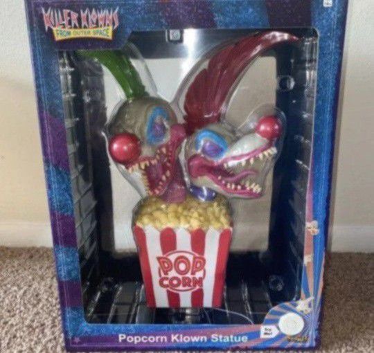Killer Klowns From Outer Space Popcorn Klown Statue Collectible 