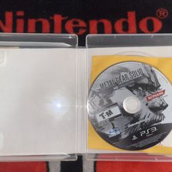 metal gear solid hd collection ps3 Disc Only 