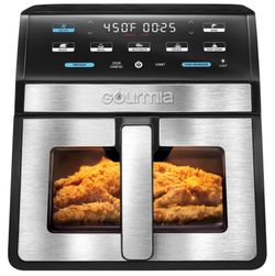 Gourmia 8-Quart Digital Air Fryer with Window & Light