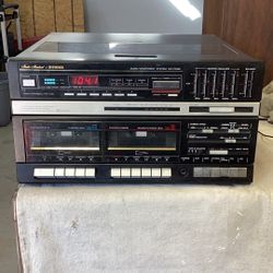 Fisher MC-723BK Vintage Audio System 