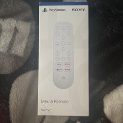 ps5 media remote new unopened