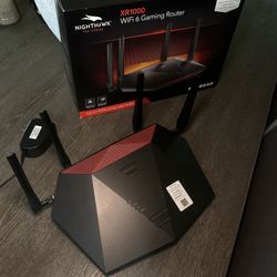 Netgear Nighthawk Pro Gaming XR1000 (AX5400) Wi‑Fi 6 Router – Excellent Condition