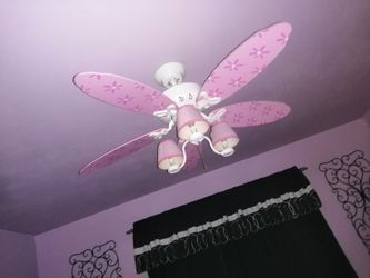 44 inches CEILING FAN FOR GIRL'S ROOM.