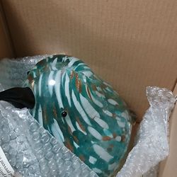 Snow Bird 7 Inch Murano Glass Imported From Italy $20