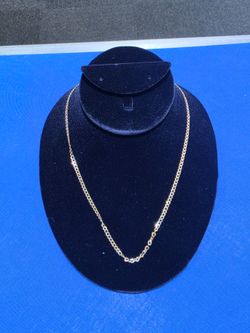 14kt Two-Tone Cuban Necklace. (C-1) 18", 4mm, Hollow. ASK FOR RYAN. #(contact info removed)14