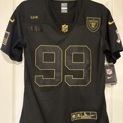 Nike Las Vegas Raiders (Lg.) USN Military Women’s Jersey - New with Tags! 