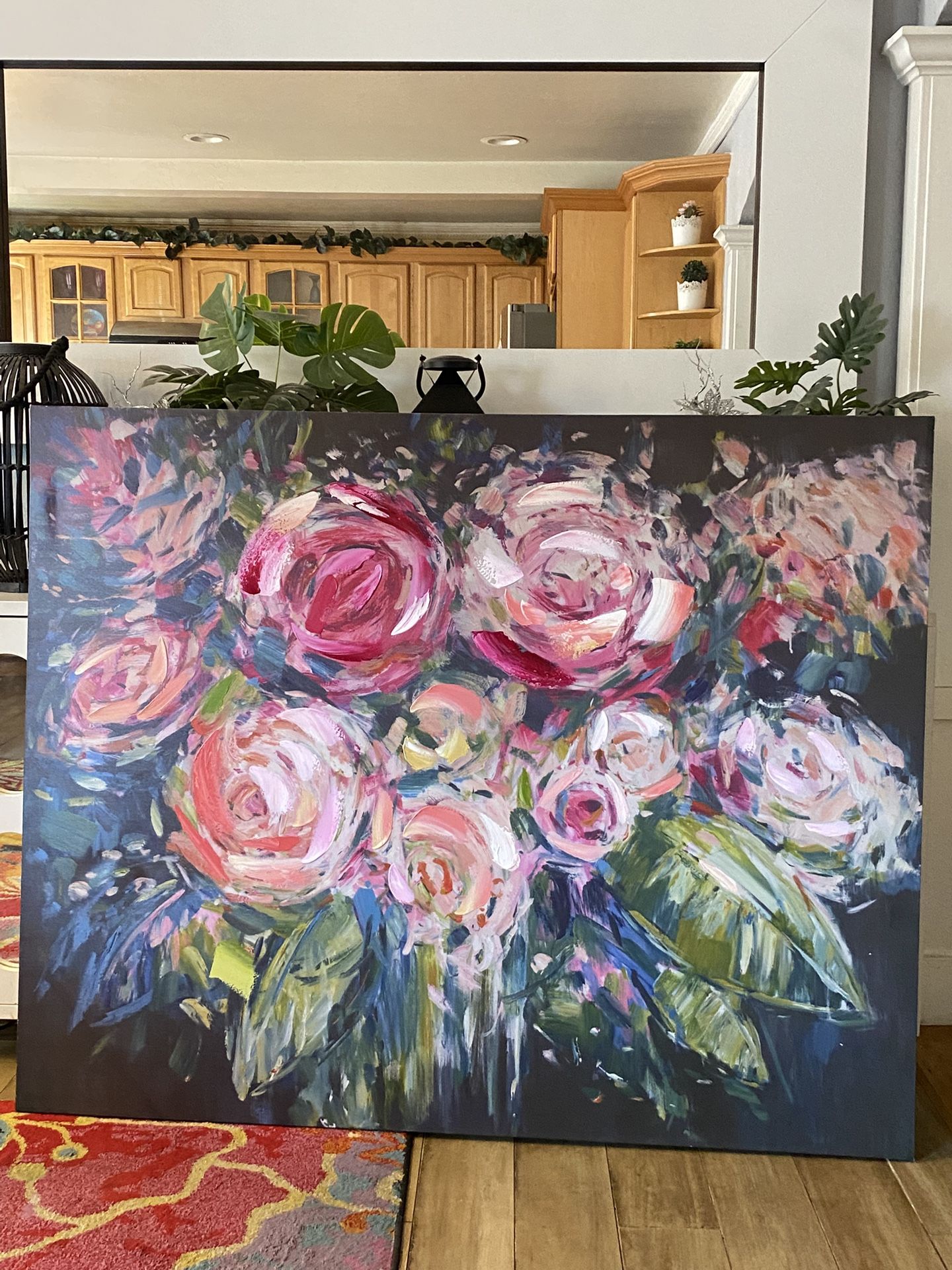 Flower Wall Art (dimensions In description)