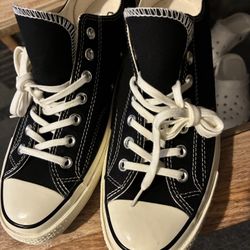 Black Converse Size 9.5 Men