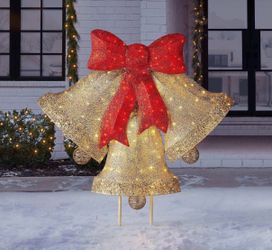 Members Mark 54 in Led Bells With Chasing Lights Brand New In Box