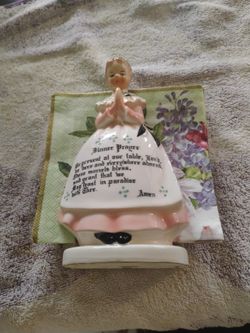 ENESCO DINNER PRAYER NAPKIN HOLDER