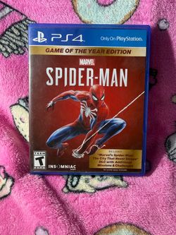 Marvel Spider-Man (Sony PlayStation 4, PS4)