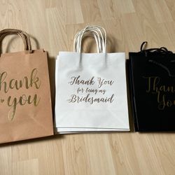 Wedding Thank You Bags Medium 14 Total